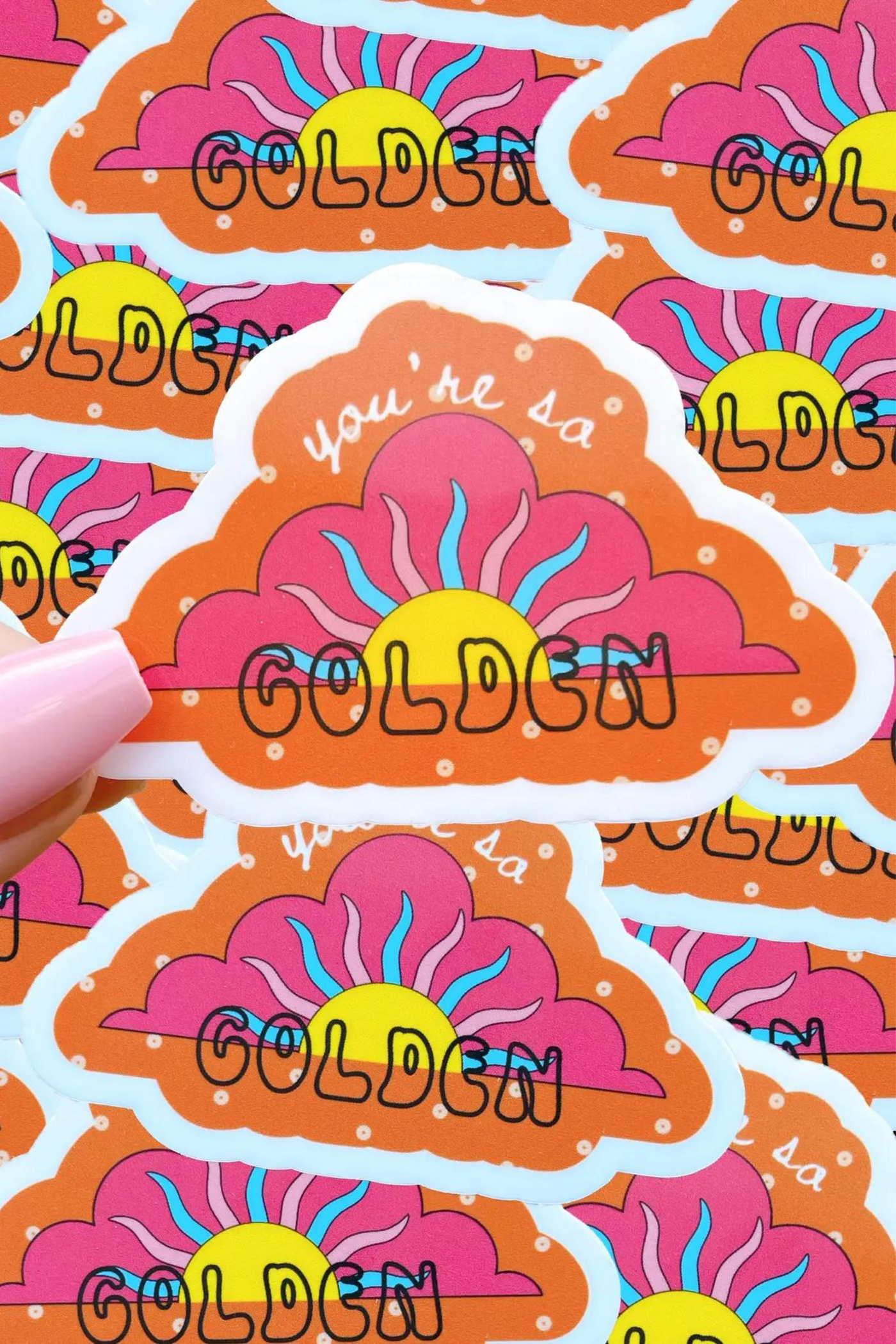 You're So Golden Sticker