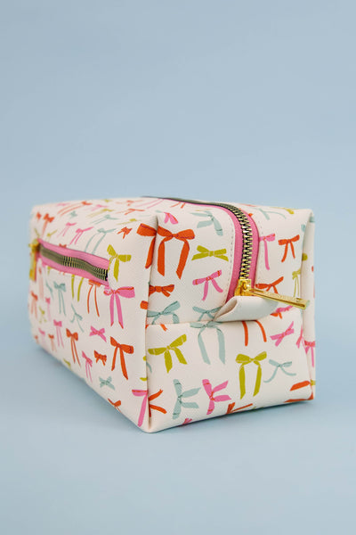 RESTOCK: Put a Bow on It Loaf Cosmetic Bag