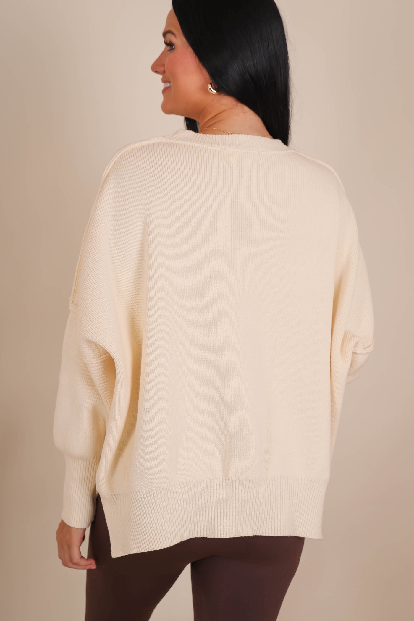 FINAL SALE: An Unpredictable Moment Sweater-Ivory
