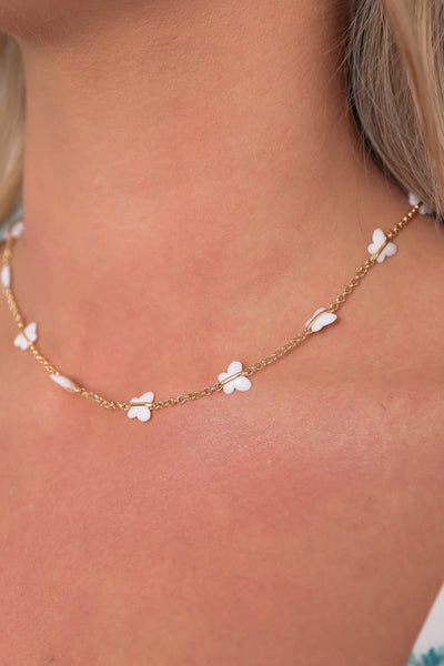 Want You Forever Necklace-White