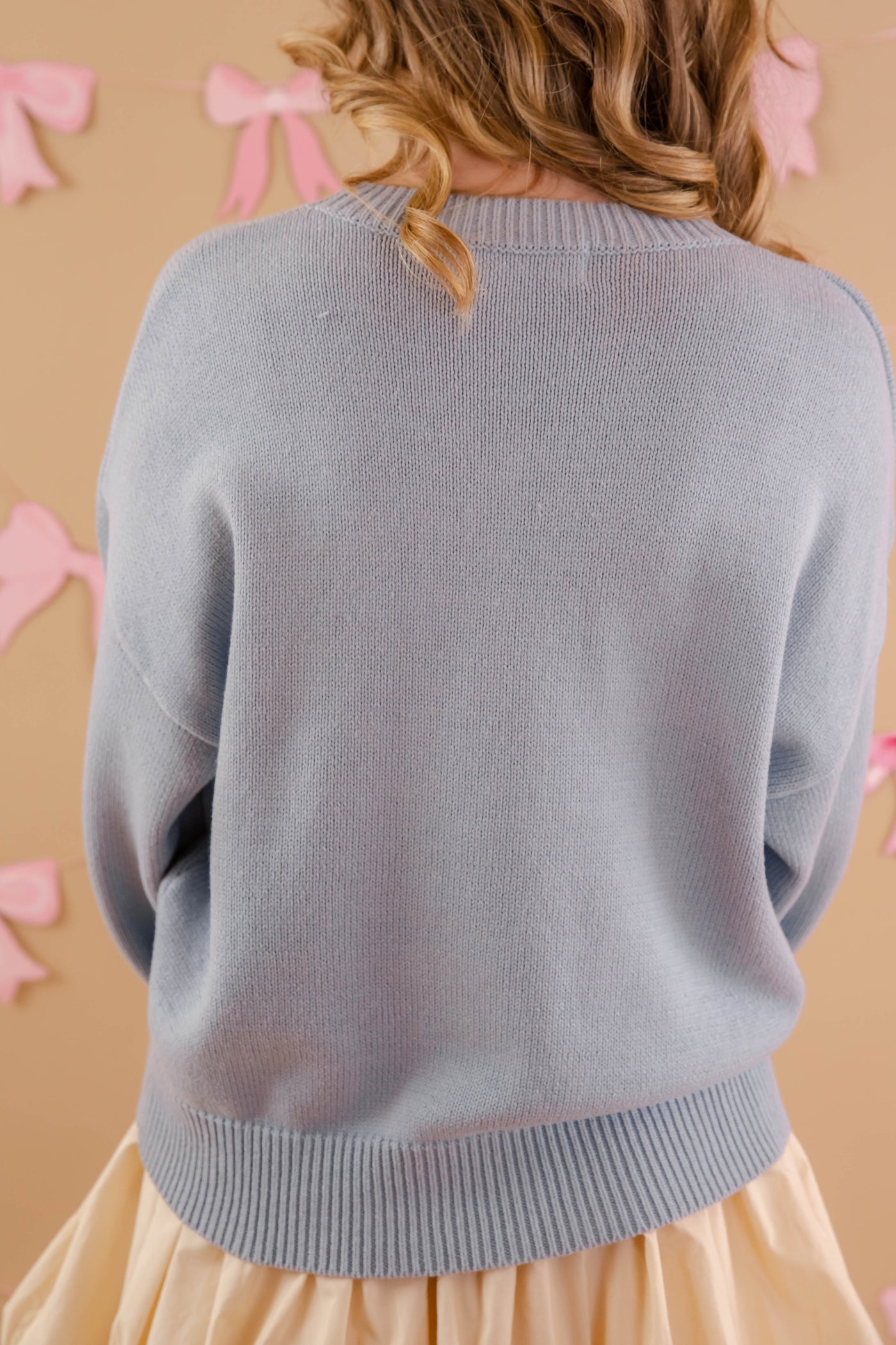 My Reassurance Sweater-Baby Blue