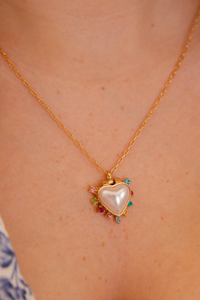 A Burst Of Love Necklace