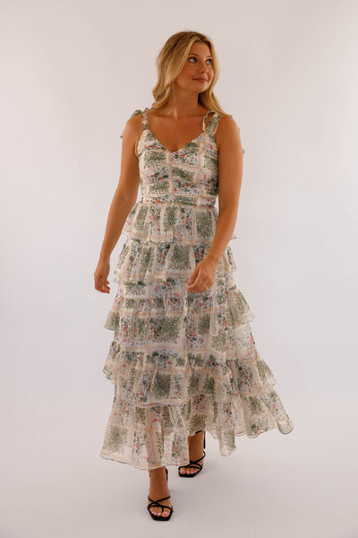 A Hint of Drama Maxi Dress