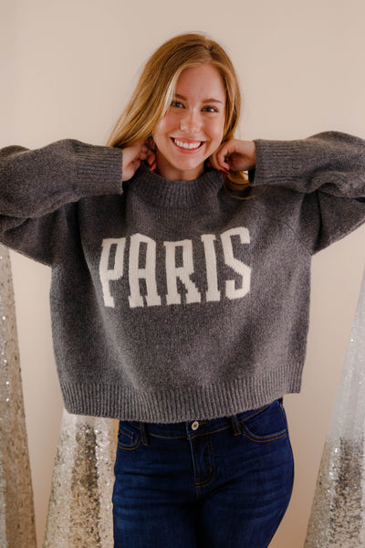 Women's Paris Sweater- Paris Knit Sweater- Miou Muse Sweaters