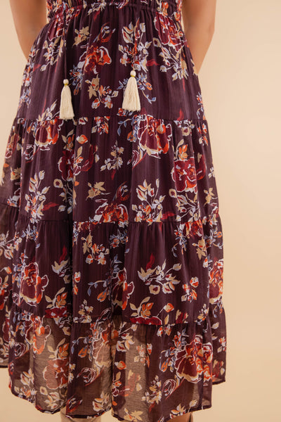 As The Leaves Change Midi Dress