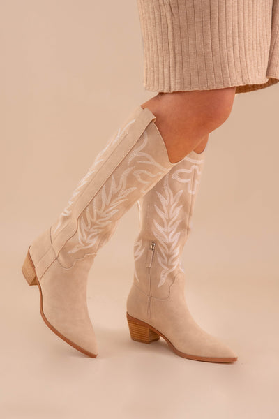 Women's Tall Western Boots- Knee High Boots- Trending Western Boots