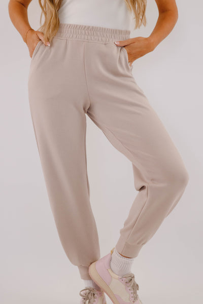 Lightweight Soft Joggers- Women's Scuba Fabric Loungewear- Rae Mode Set