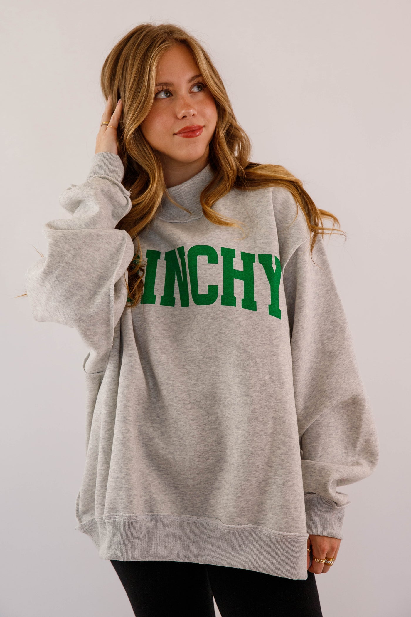 Grinchy and Merry Reversible Pullover