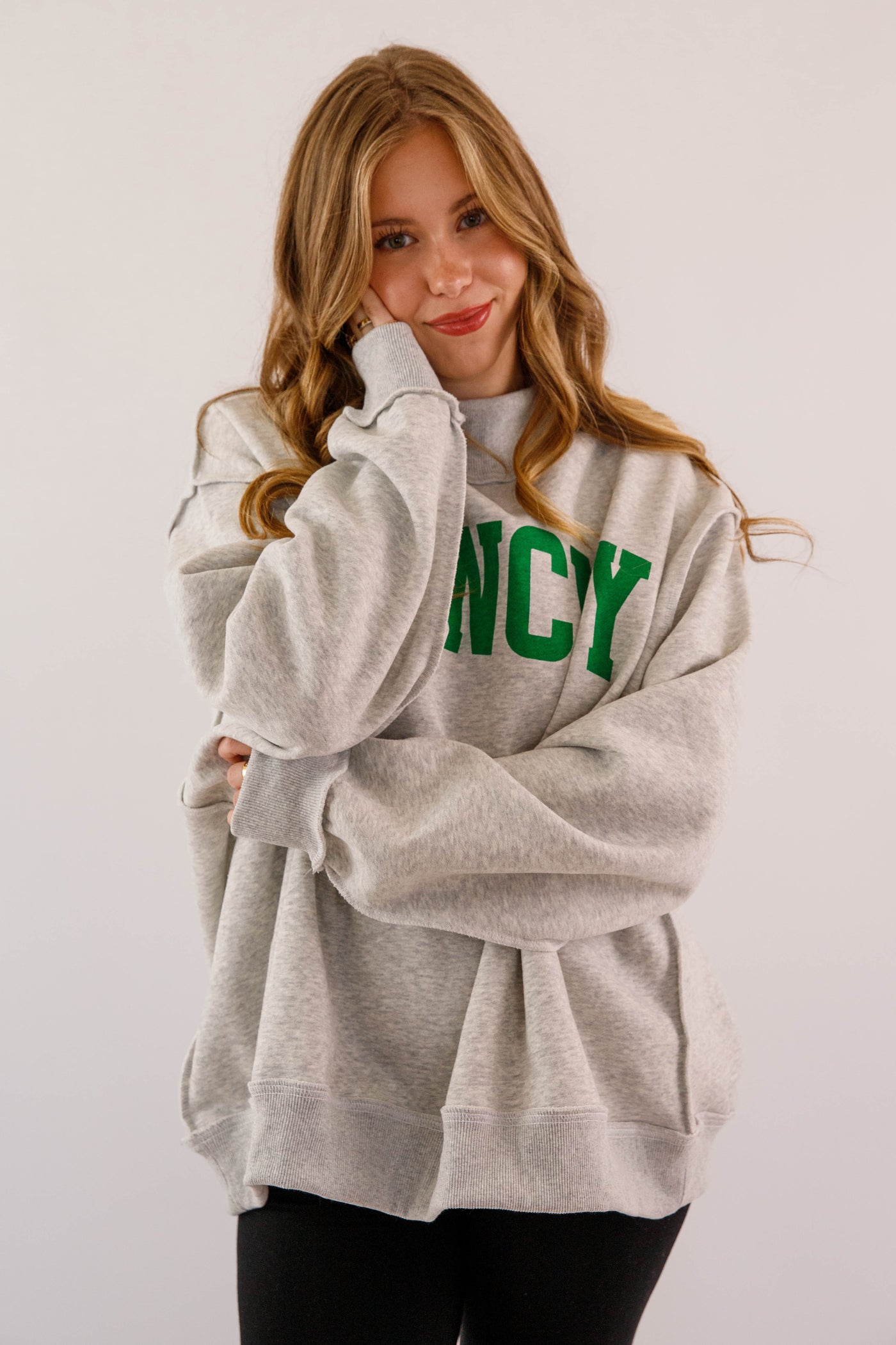 Grinchy and Merry Reversible Pullover