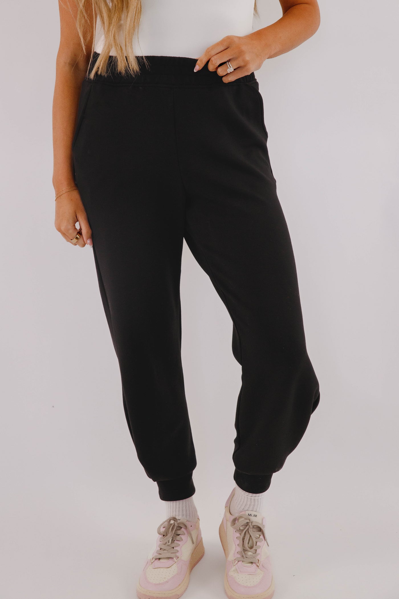 Lightweight Soft Joggers- Women's Scuba Fabric Loungewear- Rae Mode Set