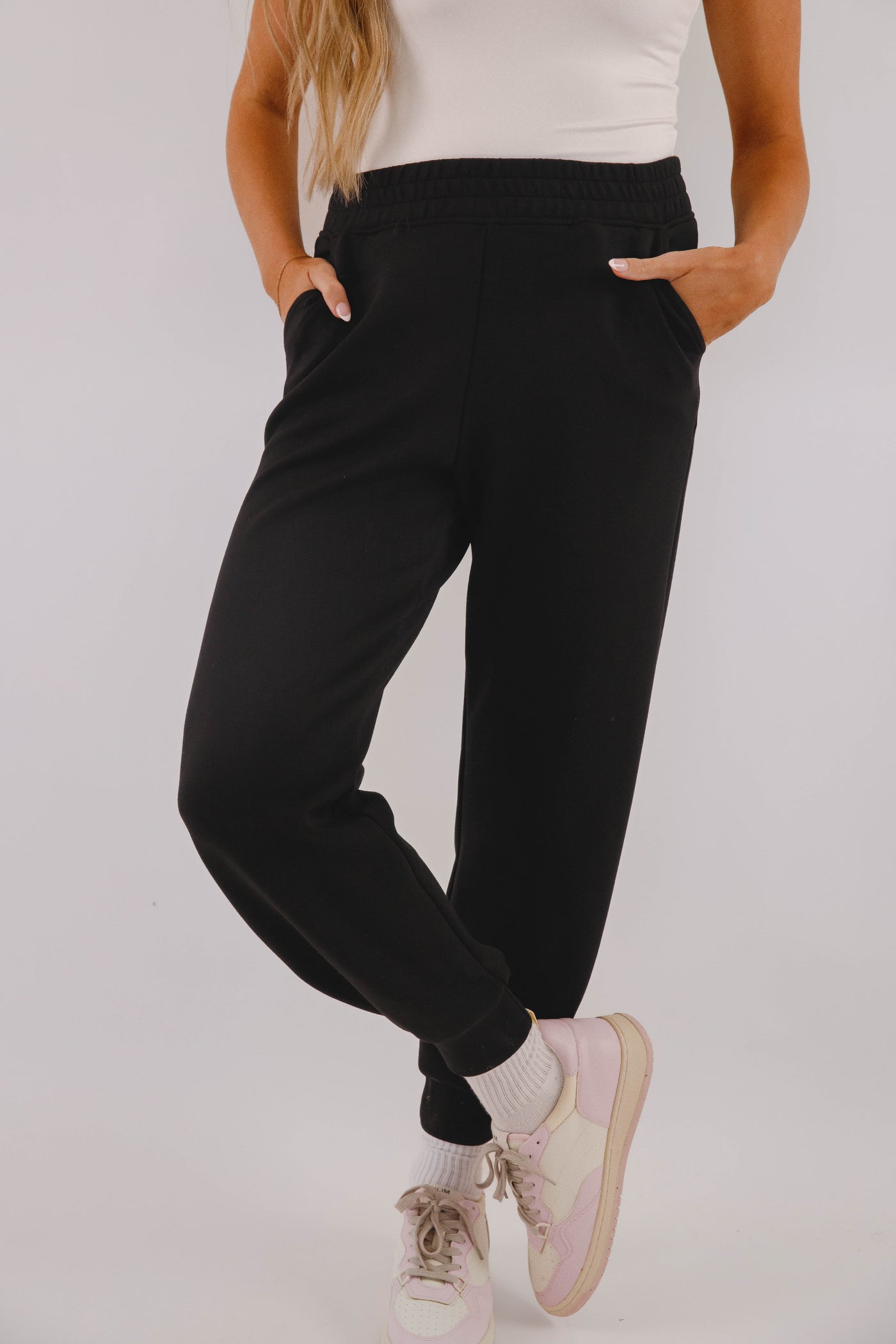 Lightweight Soft Joggers- Women's Scuba Fabric Loungewear- Rae Mode Set
