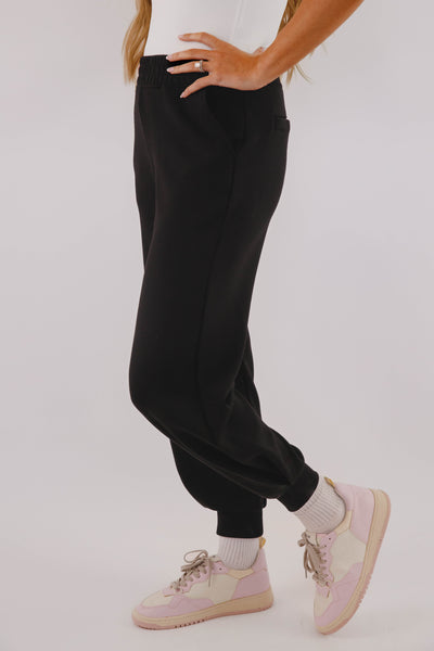 Lightweight Soft Joggers- Women's Scuba Fabric Loungewear- Rae Mode Set