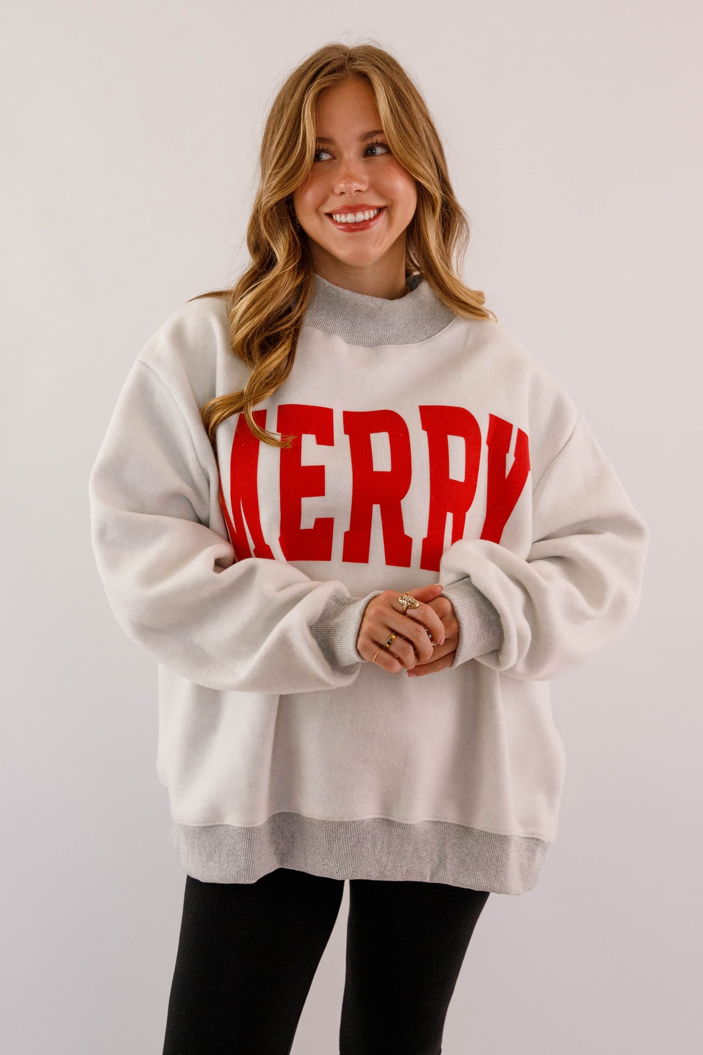 Grinchy and Merry Reversible Pullover