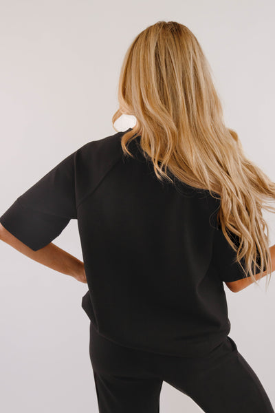 Lightweight Soft Pullover- Women's Scuba Fabric Loungewear- Rae Mode Set