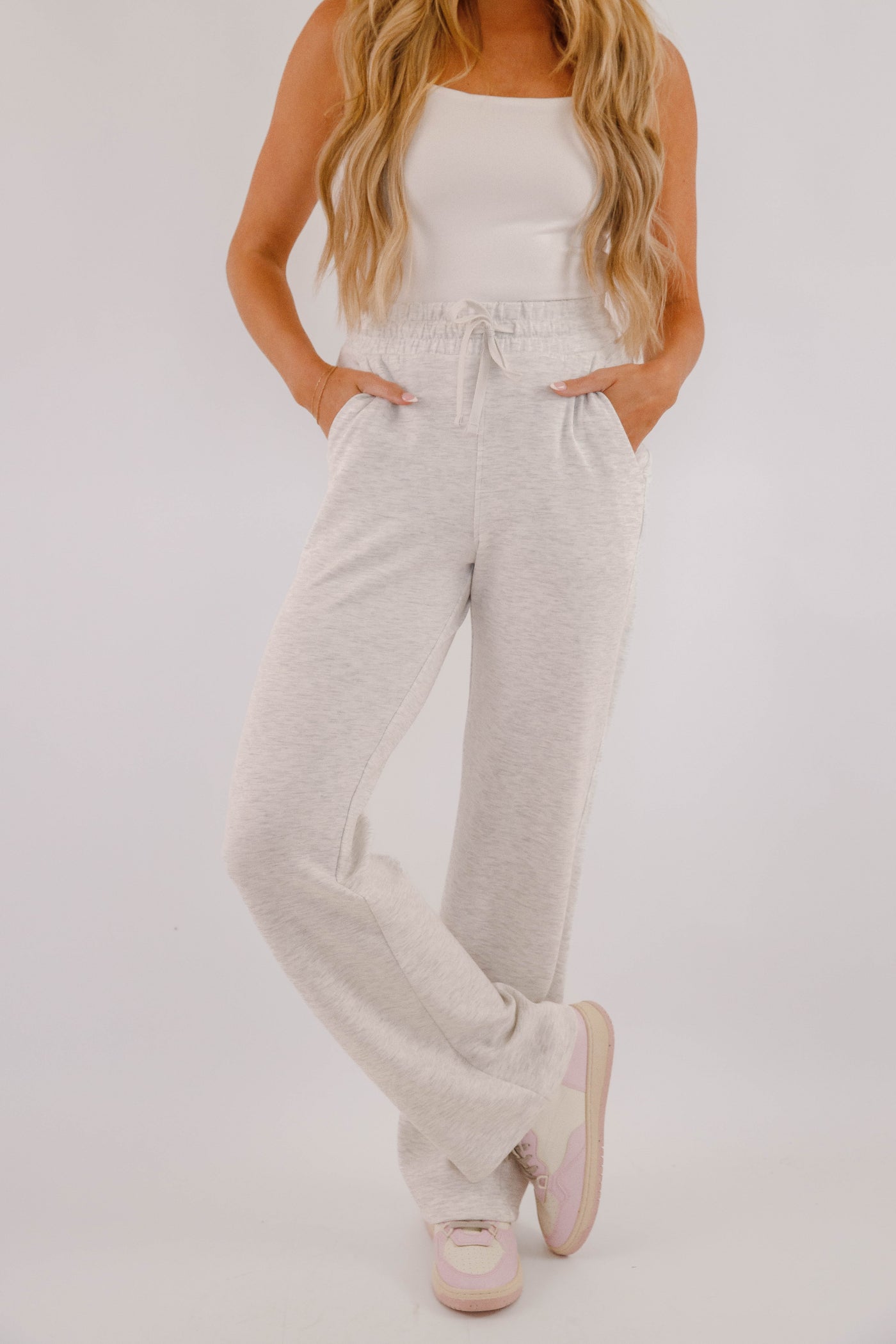 Lightweight Soft Lounge Pant- Women's Scuba Fabric Loungewear- Rae Mode Set