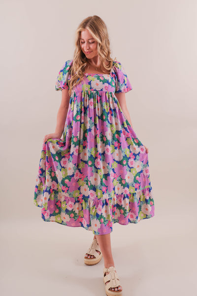 Lots to Ponder Midi Dress