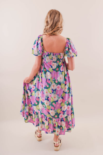 Lots to Ponder Midi Dress