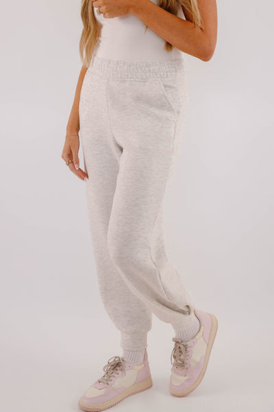 Lightweight Soft Joggers- Women's Scuba Fabric Loungewear- Rae Mode Set