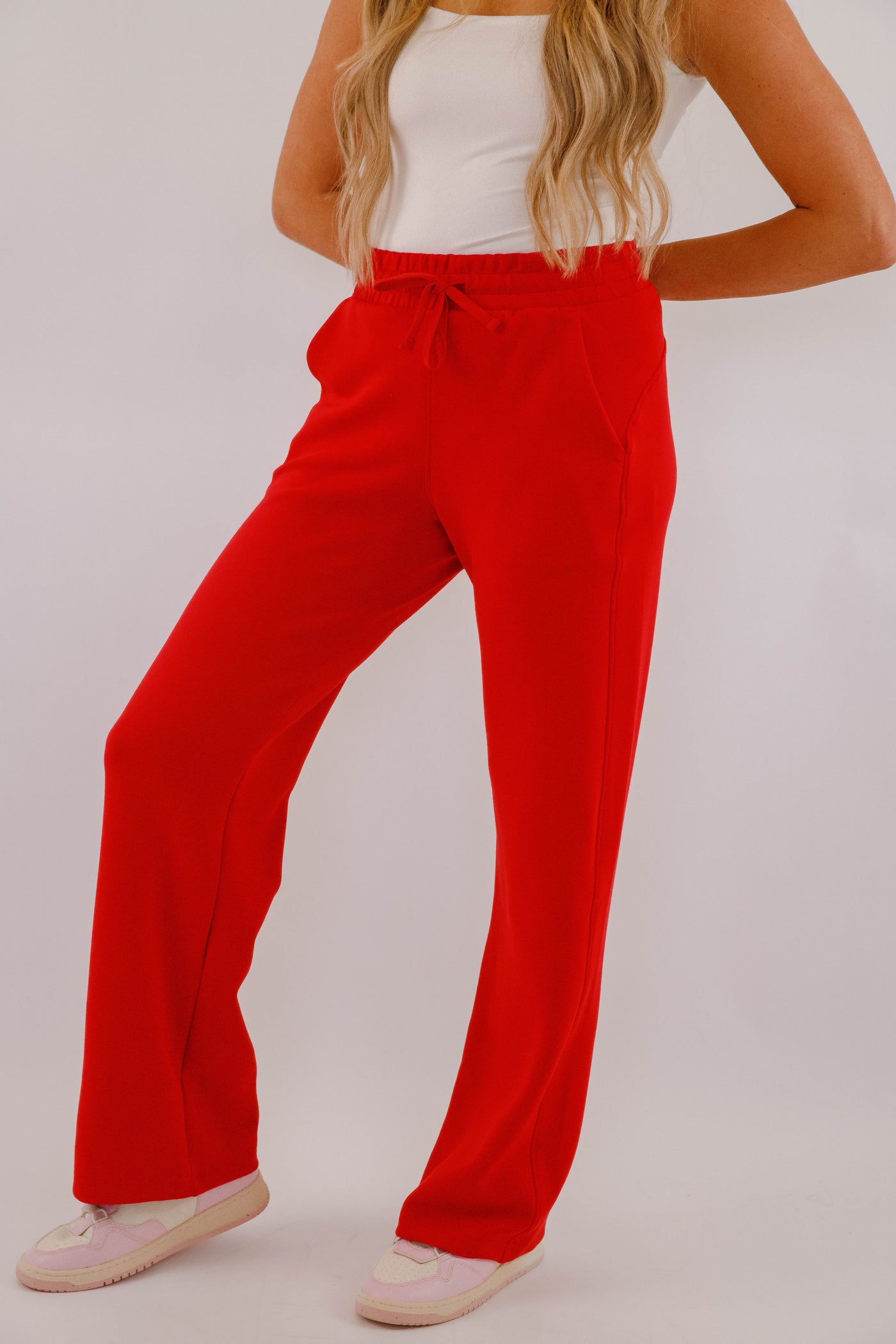 Lightweight Soft Lounge Pant- Women's Scuba Fabric Loungewear- Rae Mode Set