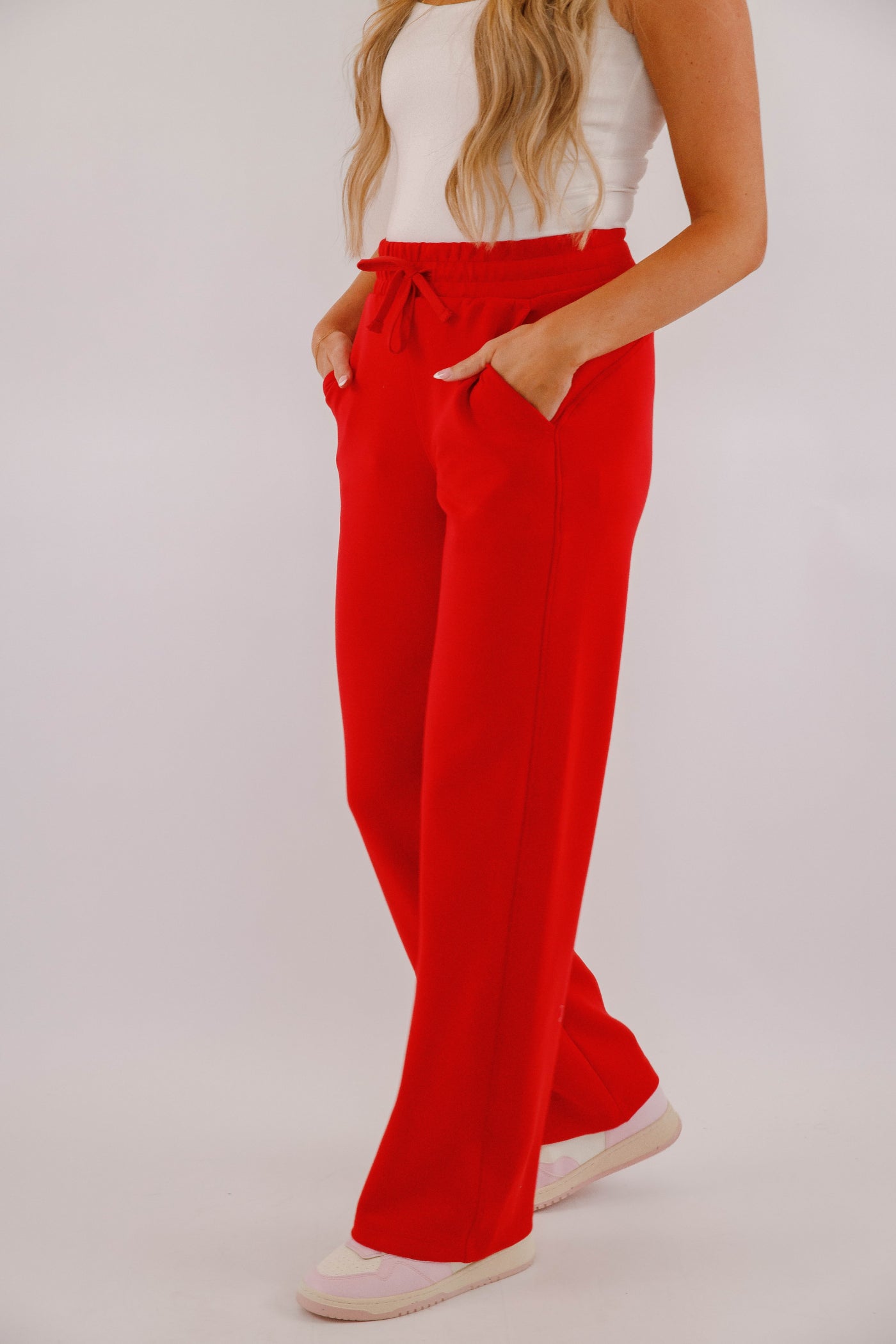 Lightweight Soft Lounge Pant- Women's Scuba Fabric Loungewear- Rae Mode Set