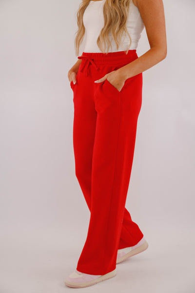 Lightweight Soft Lounge Pant- Women's Scuba Fabric Loungewear- Rae Mode Set