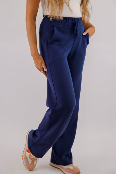 Lightweight Soft Lounge Pant- Women's Scuba Fabric Loungewear- Rae Mode Set