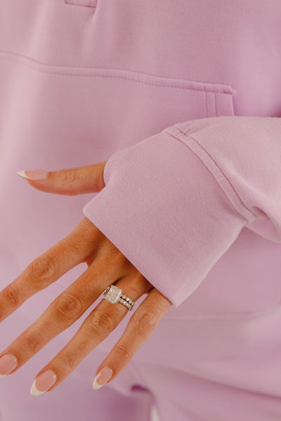 Lightweight Soft Pullover- Women's Scuba Fabric Loungewear- Rae Mode Set