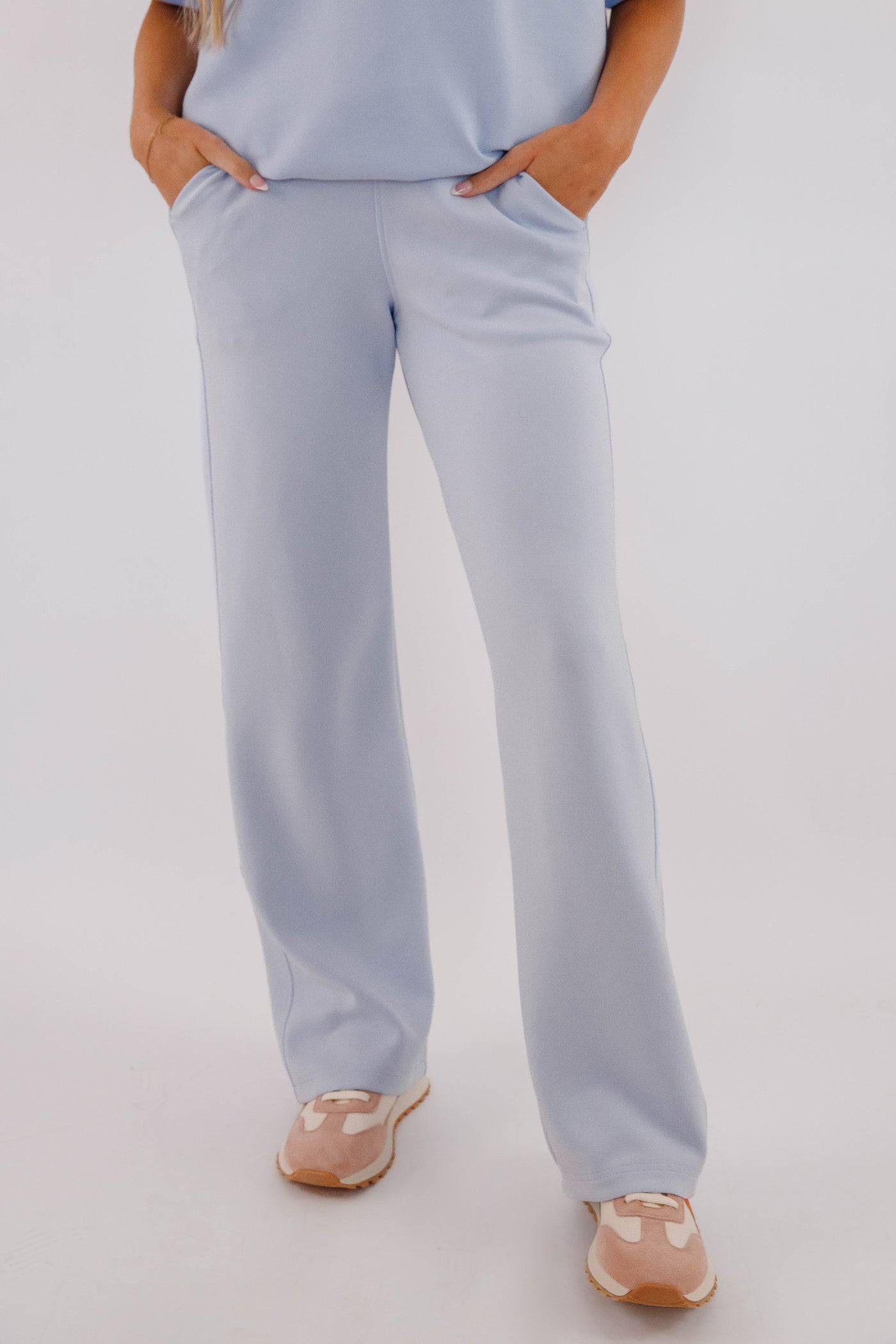 Lightweight Soft Lounge Pant- Women's Scuba Fabric Loungewear- Rae Mode Set