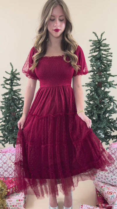 Mark My Words Midi Dress