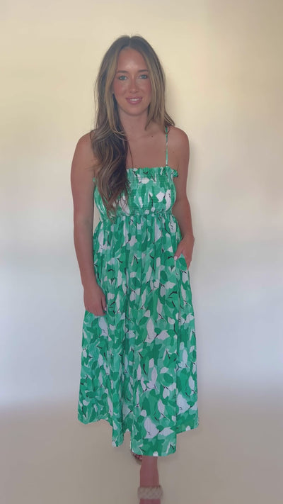 Garden Romance Midi Dress