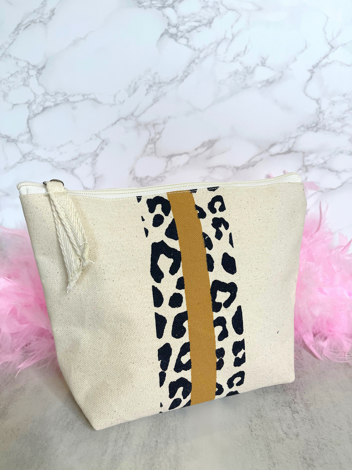 FINAL SALE: The Essentials Cosmetic Bag-Camel